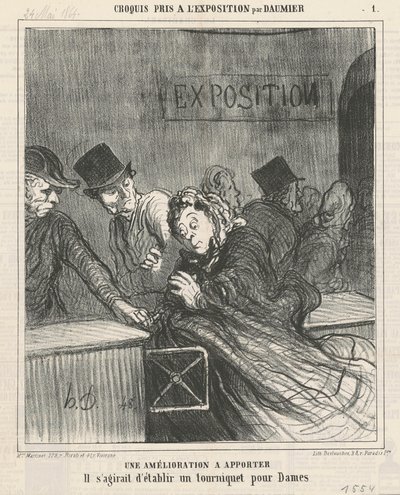 改善すべき点 作： Honoré Daumier