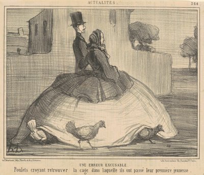 許しがたい誤り 作： Honoré Daumier