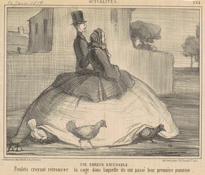 許しがたい誤り 作： Honoré Daumier