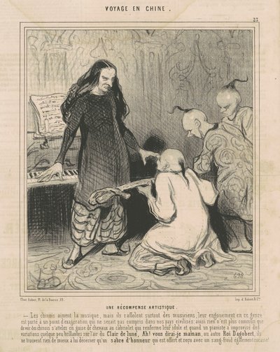 芸術賞 作： Honoré Daumier