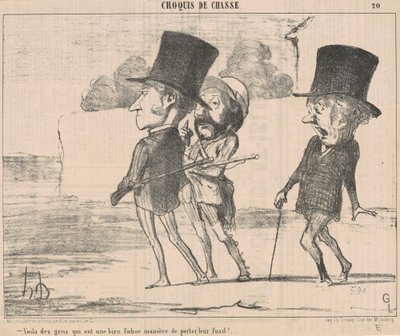 まあ、人々には...いまいましい方法があります... 作： Honoré Daumier