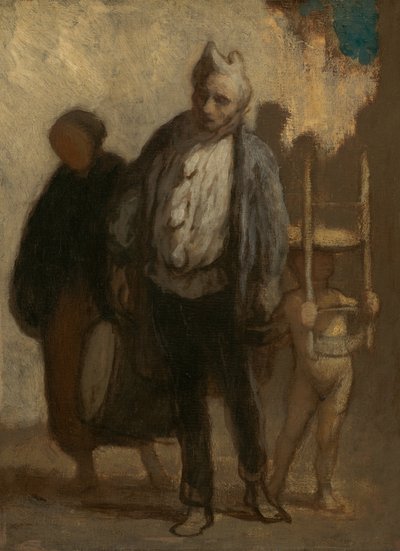 さすらいアクロバット 作： Honoré Daumier