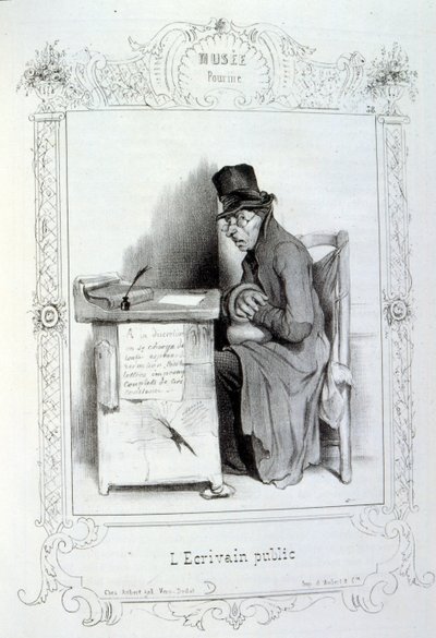 フィリッポンのアイデアや伝説を描いたイラストを「Les Cent and Robert Macaire」と題して紹介しています。 作： Honoré Daumier