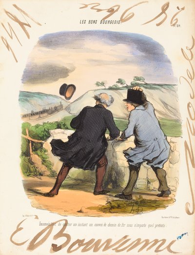 退会のデメリット 作： Honoré Daumier and Edouard Bouvenne