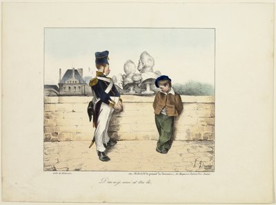 神よ！私はあの男がどんなに好きだったか！」（『Caricatures Politiques』より第16版 作： Honoré Victorin Daumier