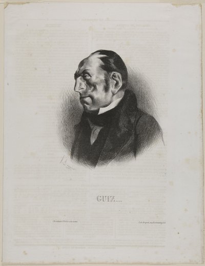 ギズ...。 作： Honoré Victorin Daumier