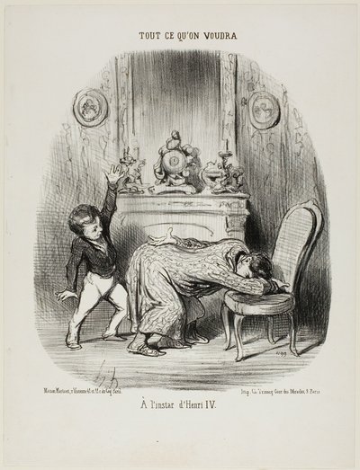  作： Honoré Victorin Daumier