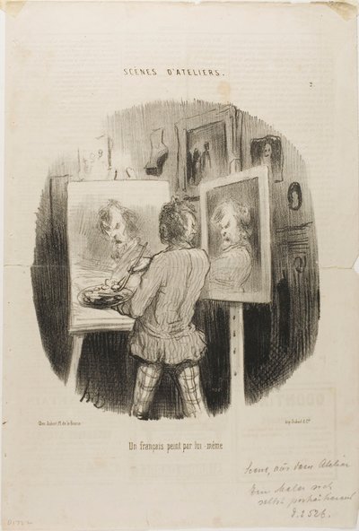 あるフランス人の自画像」（Scénes D