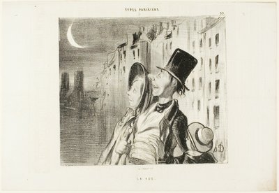 タイプ・パリジャン』より「サイト」39 作： Honoré Victorin Daumier