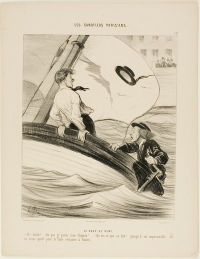  作： Honoré Victorin Daumier
