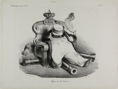 フランスの安息、417版 作： Honoré Victorin Daumier