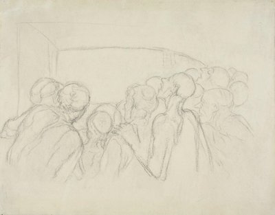 ザ・スペクテイターズ 作： Honoré Victorin Daumier