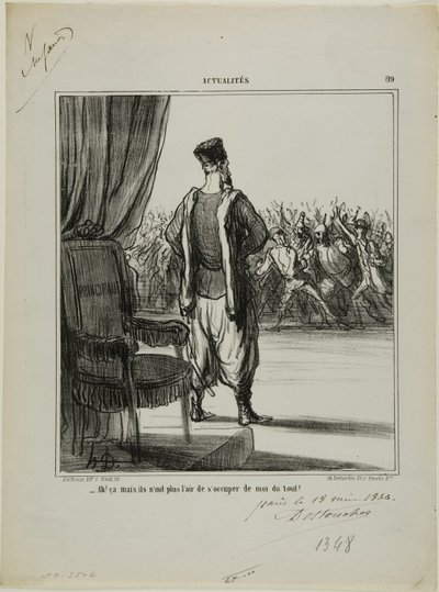  作： Honoré Victorin Daumier