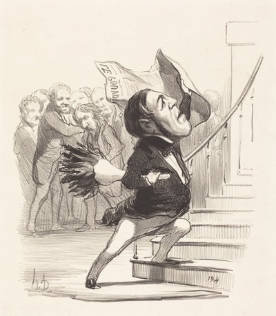 A.グラニエ・ド・カサニャック 作： Honoré Daumier