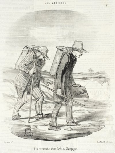  作： Honoré Daumier