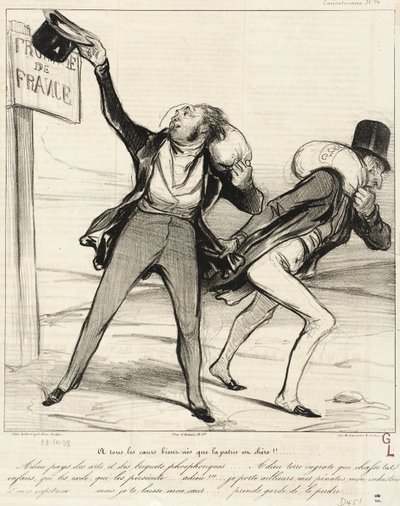 作： Honoré Daumier