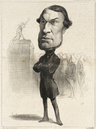  作： Honoré Daumier