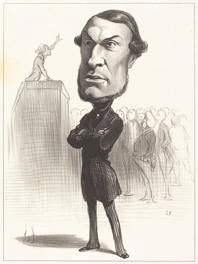  作： Honoré Daumier