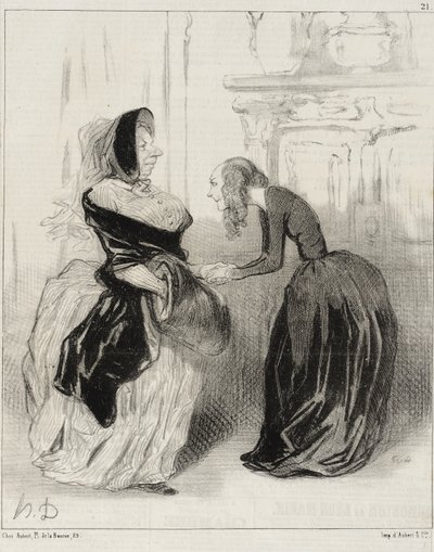  作： Honoré Daumier