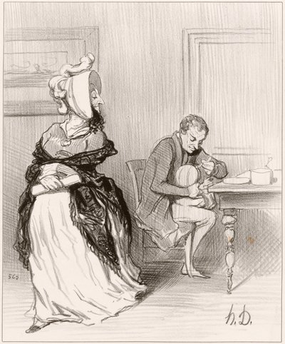  作： Honoré Daumier