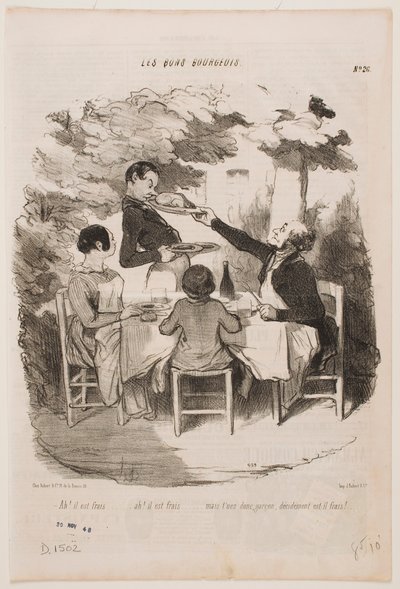  作： Honoré Daumier