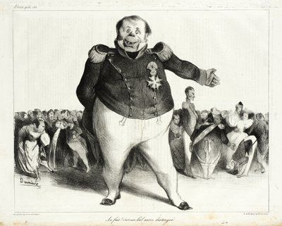  作： Honoré Daumier