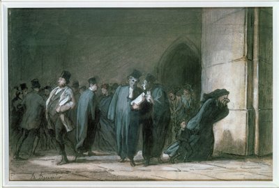  作： Honore Daumier