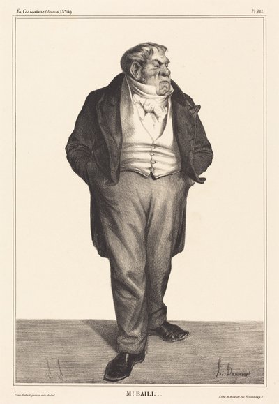  作： Honoré Daumier