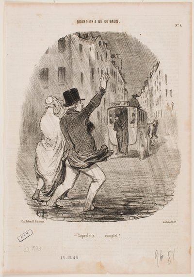 作： Honoré Daumier