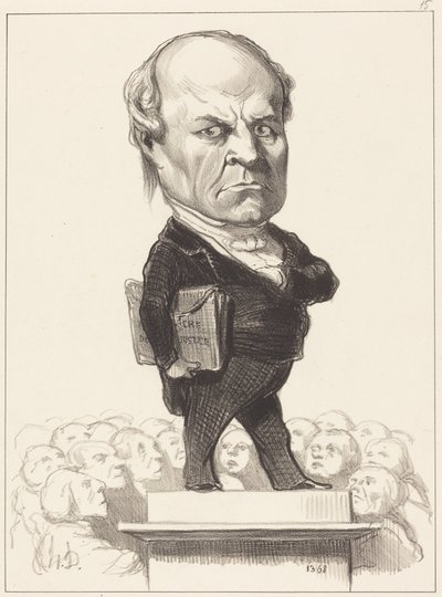  作： Honoré Daumier