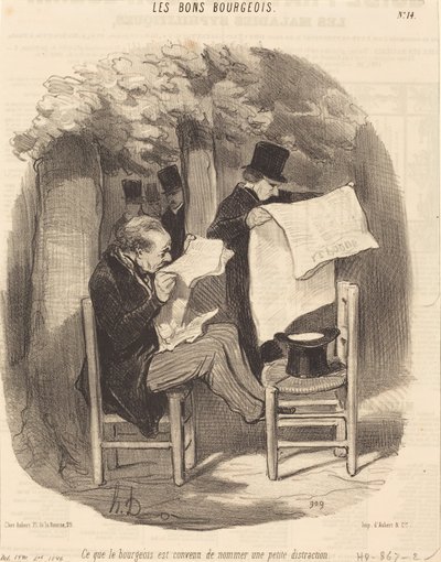  作： Honoré Daumier