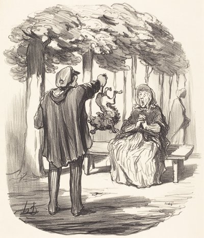  作： Honoré Daumier
