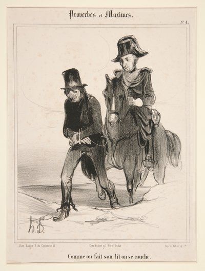  作： Honoré Daumier
