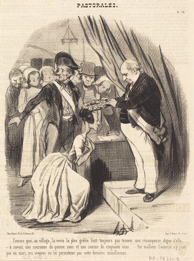  作： Honoré Daumier