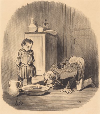  作： Honoré Daumier