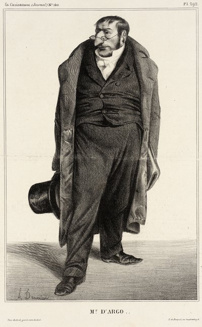  作： Honoré Daumier
