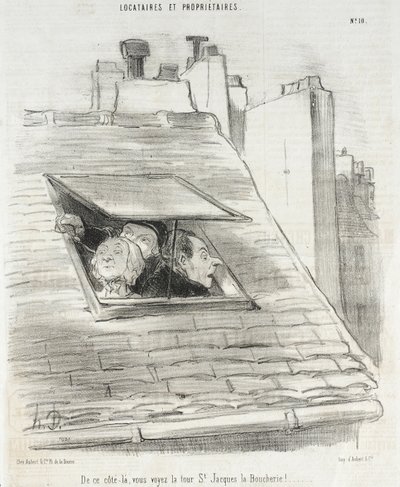  作： Honoré Daumier