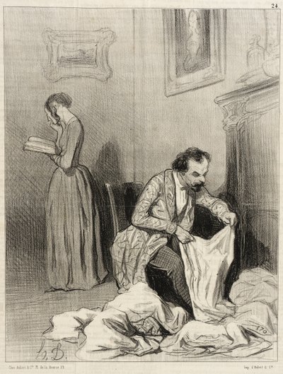  作： Honoré Daumier