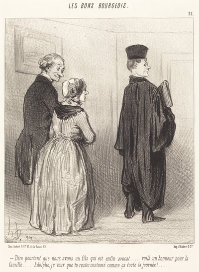  作： Honoré Daumier