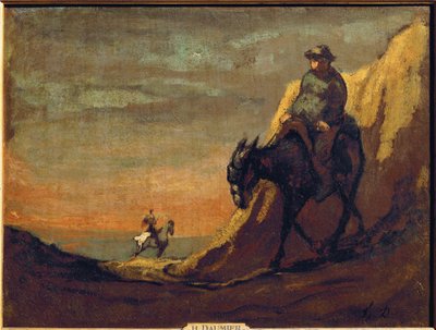  作： Honore Daumier