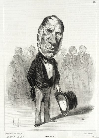  作： Honoré Daumier