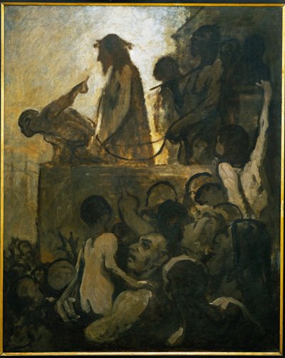  作： Honore Daumier