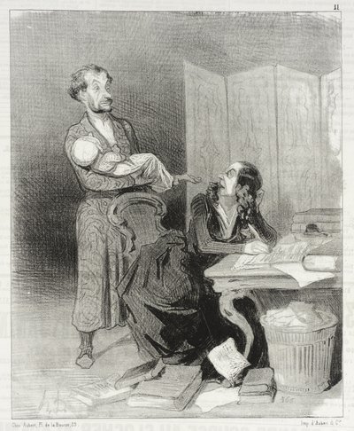  作： Honoré Daumier