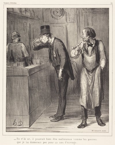  作： Honoré Daumier