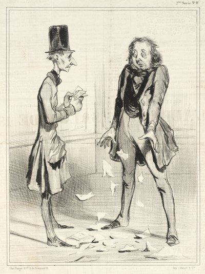  作： Honoré Daumier