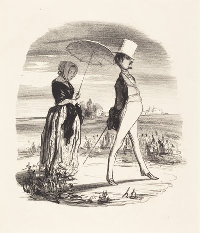  作： Honoré Daumier