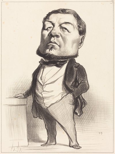  作： Honoré Daumier
