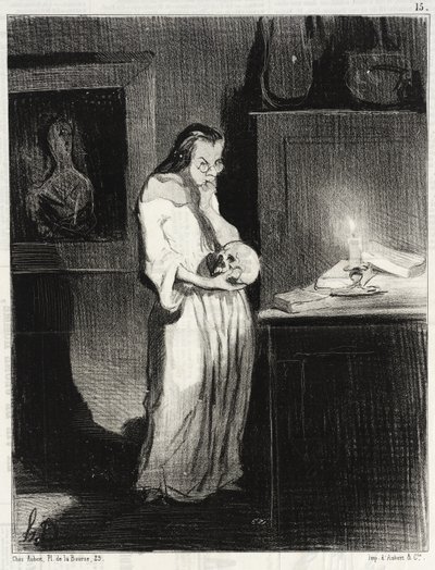  作： Honoré Daumier