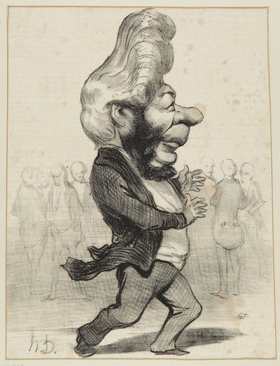  作： Honoré Daumier