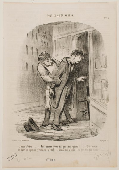  作： Honoré Daumier